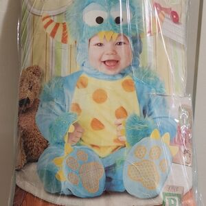 Blue Monster Baby Costume